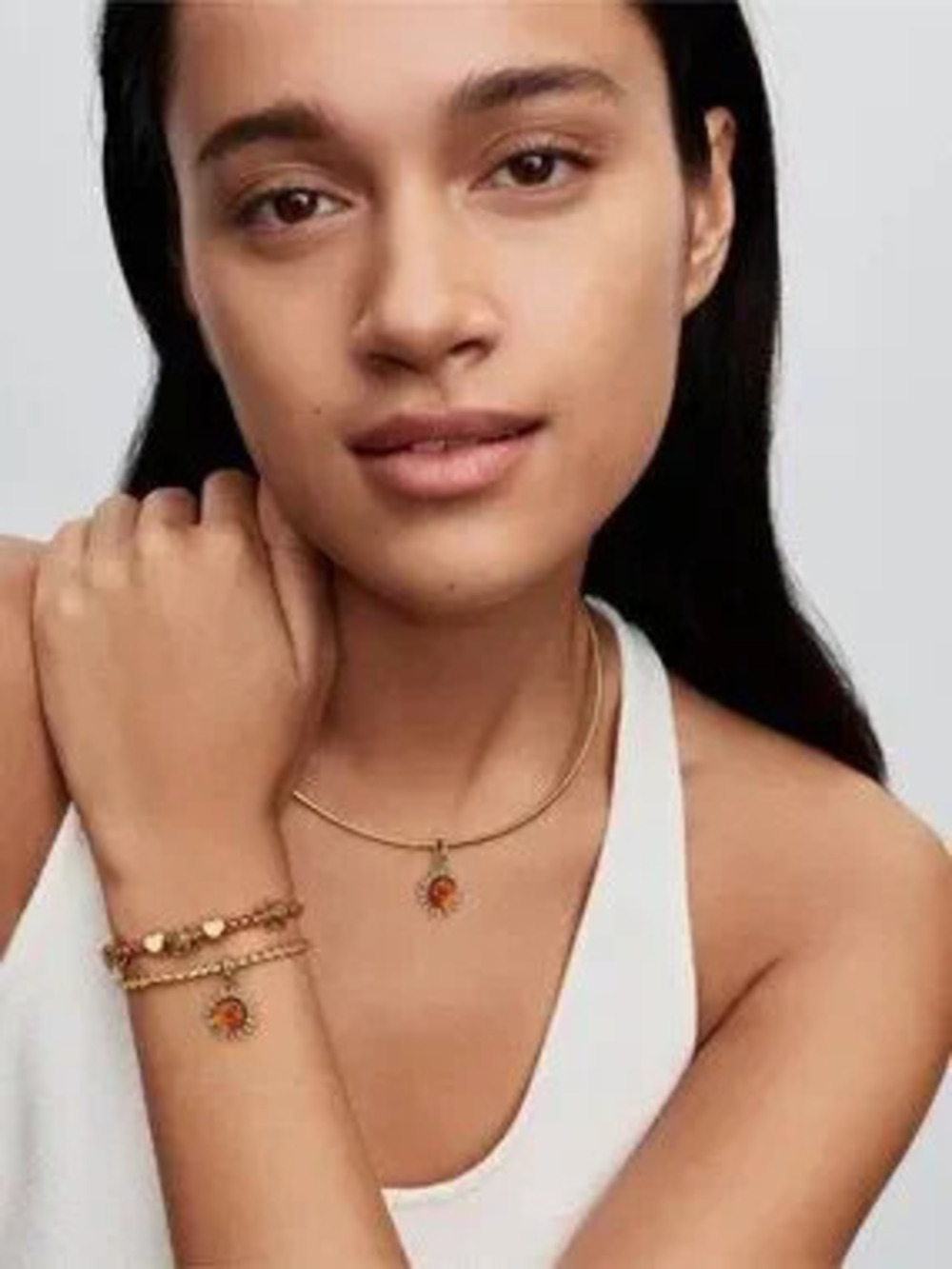 Pandora Sun Openwork Charm